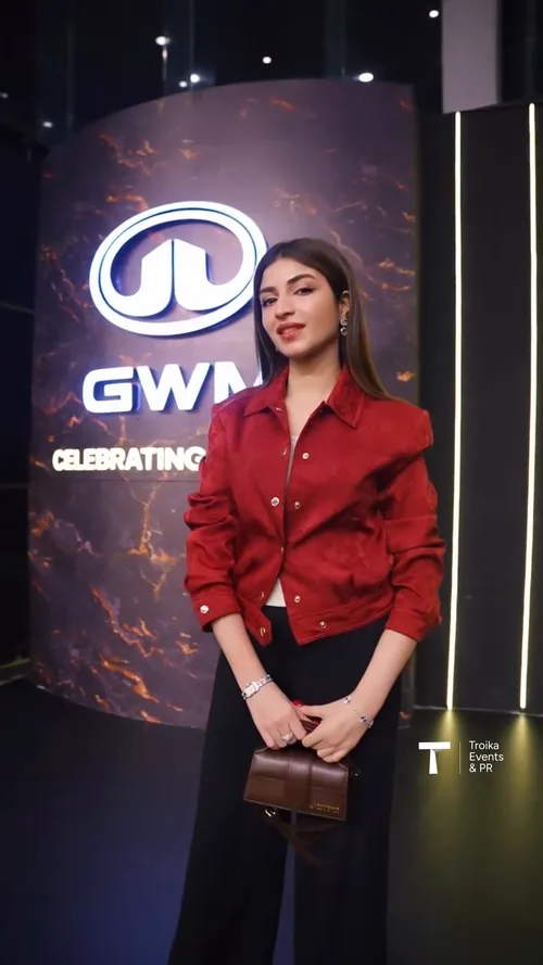Celebrity guest at the GWM Tank 500 launch