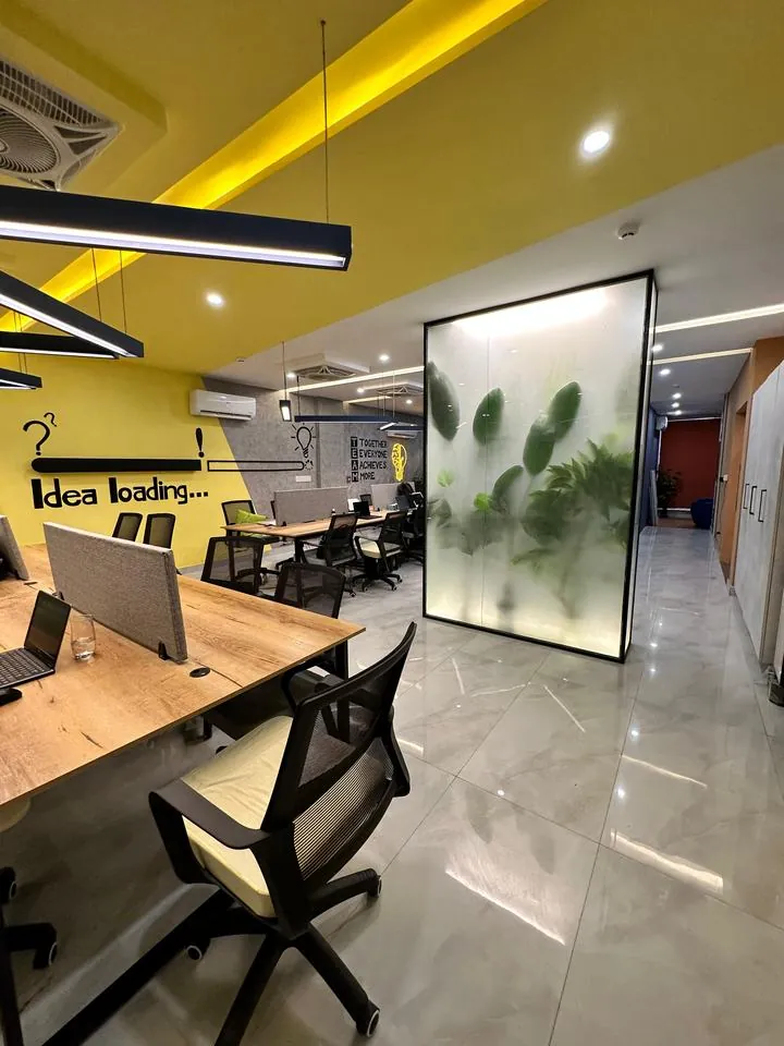 Open workspace with the Idea Loading wall