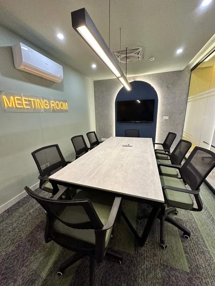 The meeting room